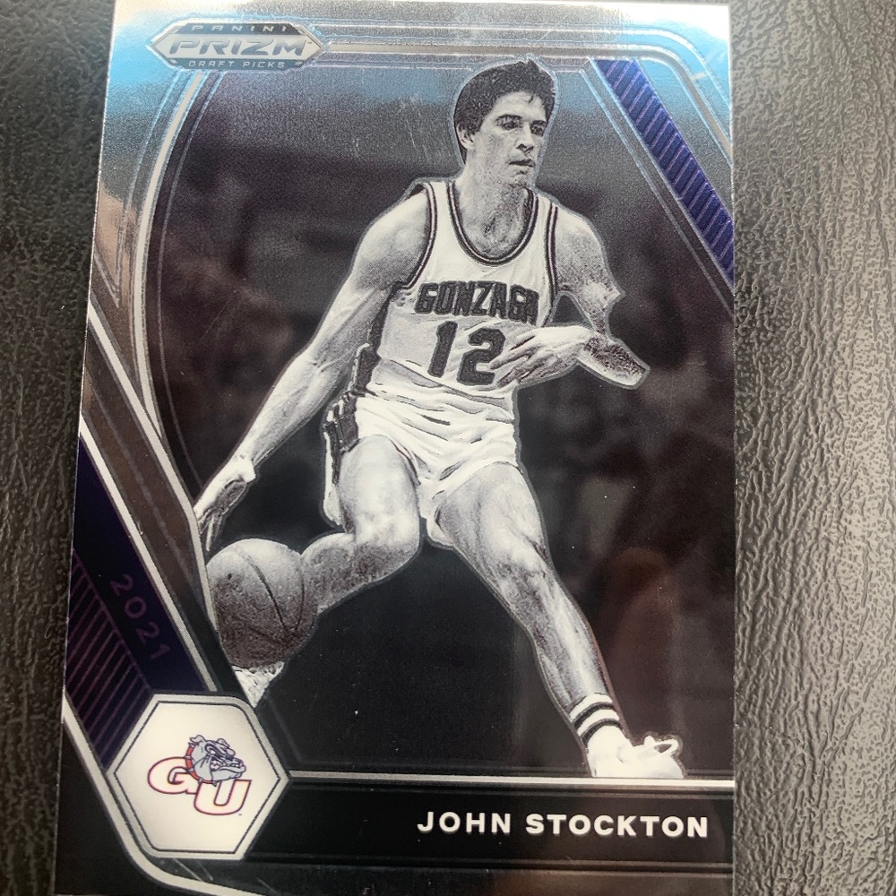 John Stockton panini draft picks card